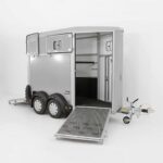 Ifor Williams Pferdeanhänger HB403|1,5er|silber-Neu