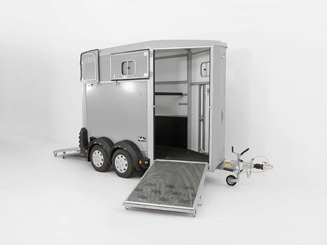 0575_01_1280x1280.jpg Ifor Williams Pferdeanhänger HB403|1,5er|silber-Neu – Image 1