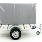 Koch Anhänger mit Plane 105x205cm 750kg|Typ U2|Hochplane 130cm|Angebot-Neu