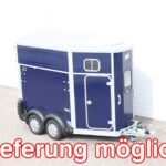 Ifor Williams Pferdeanhänger HB506|Sattelkammer|blau-Neu