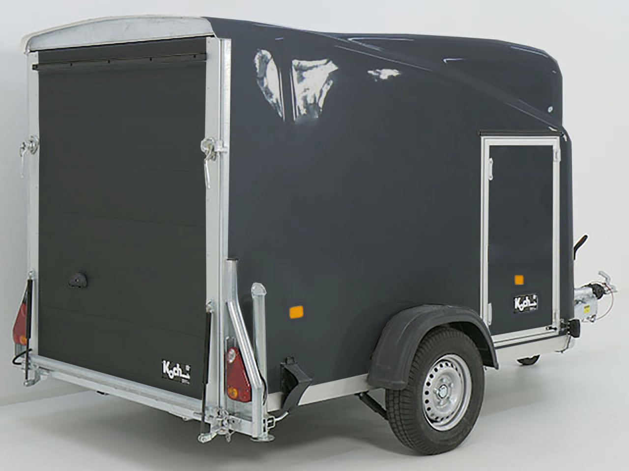1551_02_1280x1280-1.jpg Debon Kofferanhänger Cargo 1300 Vollpoly 150x290cm H:160cm|Tür|grau-Neu – Image 1