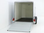 Debon Kofferanhänger Cargo 1300 Vollpoly 150x290cm H:160cm|Tür|grau-Neu – Image 5