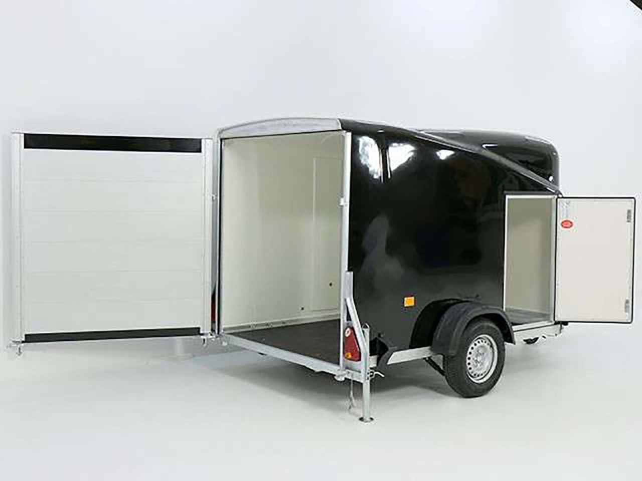 1552_02VScBOXAlAYXFq_1280x1280-1.jpg Debon Kofferanhänger Cargo 1300 Vollpoly 150x290cm H:160cm|Tür|schwarz-Neu – Image 1