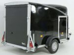 Debon Kofferanhänger Cargo 1300 Vollpoly 150x290cm H:160cm|Tür|schwarz-Neu – Image 6
