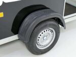 Debon Kofferanhänger Cargo 1300 Vollpoly 150x290cm H:160cm|Tür|schwarz-Neu – Image 11