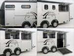Cheval Liberte Pferdeanhänger Maxi 4| 4 Pferde| Pullman-Fahrwerk| 100km/h| schwarz-Neu – Image 7