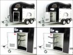 Cheval Liberte Pferdeanhänger GOLD One 1,5er| Pullmann-Fahrwerk| Sattelkammer| schwarz-Neu – Image 9