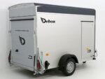 Debon Kofferanhänger C300 148x295cm H:190cm 1,3t Alu, Polybug|Tür|grau-Neu – Image 2