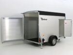 Debon Kofferanhänger C300 148x295cm H:190cm 1,3t|Alu|Polybug|Tür|schwarz-Neu – Image 6