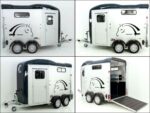 Cheval Liberte Pferdeanhänger Touring Jumping|Pullman-Fahrwerk|Sattelkammer|schwarz-Neu – Image 5