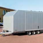 Vezeko Autotrailer Cargo Race Master 230x550cm H210cm 3,5t|E-Winde|silber-Neu