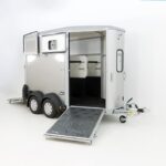Ifor Williams Pferdeanhänger HB506|Frontausstieg|Klappenkombi|silber-Neu