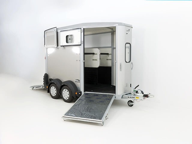 1860_01_1280x1280.jpg Ifor Williams Pferdeanhänger HB506|Frontausstieg|Klappenkombi|silber-Neu – Image 1