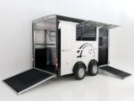 Cheval Liberte Pferdeanhänger Maxi 3| 3 Pferde| Pullmann 2 Fahrwerk| schwarz-Neu – Image 2