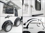 Cheval Liberte Pferdeanhänger Maxi 3| 3 Pferde| Pullmann 2 Fahrwerk| schwarz-Neu – Image 7