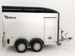 Debon Kofferanhänger C500 164x300cm H:200cm 2,6t|Alu|Polybug|Tür|schwarz-Neu – Image 6