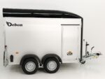 Debon Kofferanhänger C500 164x300cm H:200cm 2,0t|Alu|Polybug|Tür|schwarz-Neu – Image 6