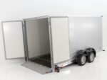 Vezeko Koffer-Absenkanhänger 167x400cm Höhe:190cm 3,5t|silber-Neu – Image 2
