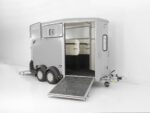 Ifor Williams Pferdeanhänger HB511|Heckklappen-Türkombination|silber-Neu – Image 2