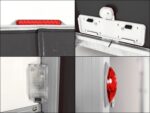Ifor Williams Pferdeanhänger HB511|Heckklappen-Türkombination|anthrazit-Neu – Image 14