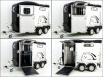 Cheval Liberte Pferdeanhänger Touring Country|Pullman-Fahrwerk| Frontausstieg| schwarz-Neu – Image 8