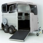 Ifor Williams Pferdeanhänger HBX 511|Frontausstieg|neues Modell|silber-Neu