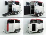 Ifor Williams Pferdeanhänger HBX 403|Frontausstieg|neues Modell|rot-Neu – Image 13