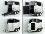 Ifor Williams Pferdeanhänger HBX 403|Frontausstieg|neues Modell|silber-Neu – Image 13