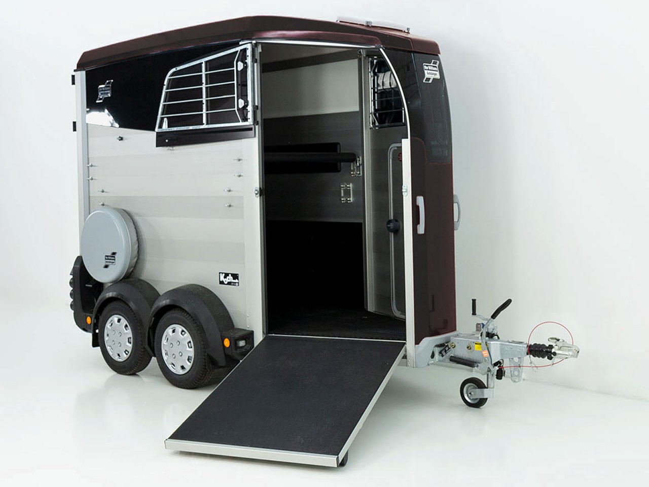 2123_01_2_1280x1280.jpg Ifor Williams Pferdeanhänger HBX 403|Frontausstieg|neues Modell|schwarz-Neu – Image 1