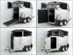 Ifor Williams Pferdeanhänger HBX 403|Frontausstieg|neues Modell|schwarz-Neu – Image 13