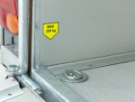 Debon Kofferanhänger Roadster Alu C700 179×378 H201 2,6t|Alu|Polybug|Tür|schwarz-Neu – Image 5