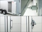 Debon Kofferanhänger Roadster Alu C700 179×378 H201 2,6t|Alu|Polybug|Tür|schwarz-Neu – Image 10