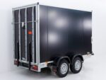 Vezeko Kofferanhänger 152x305cm Höhe:193cm 2,7t|Rampe|schwarz-Neu – Image 2
