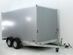 Vezeko Kofferanhänger 204x405cm Höhe:205cm 2,7t|Rampe|silber-Neu – Image 3