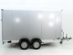 Vezeko Kofferanhänger 204x405cm Höhe:205cm 2,7t|Rampe|silber-Neu – Image 4