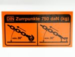 Vezeko Kofferanhänger 204x405cm Höhe:205cm 2,7t|Rampe|silber-Neu – Image 12
