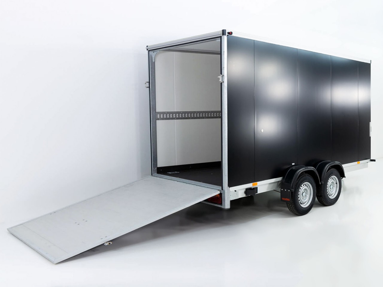 2303_01_1280x1280.jpg Vezeko Kofferanhänger 184x405cm Höhe:205cm 2,7t|Rampe|schwarz-Neu – Image 1