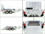 Temared Baumaschinenanhänger Builder 153x260cm 2,7t|Rampe-Neu – Image 12