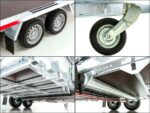 Temared Baumaschinenanhänger Builder 183x400cm 3,5t|Rampe-Neu – Image 15