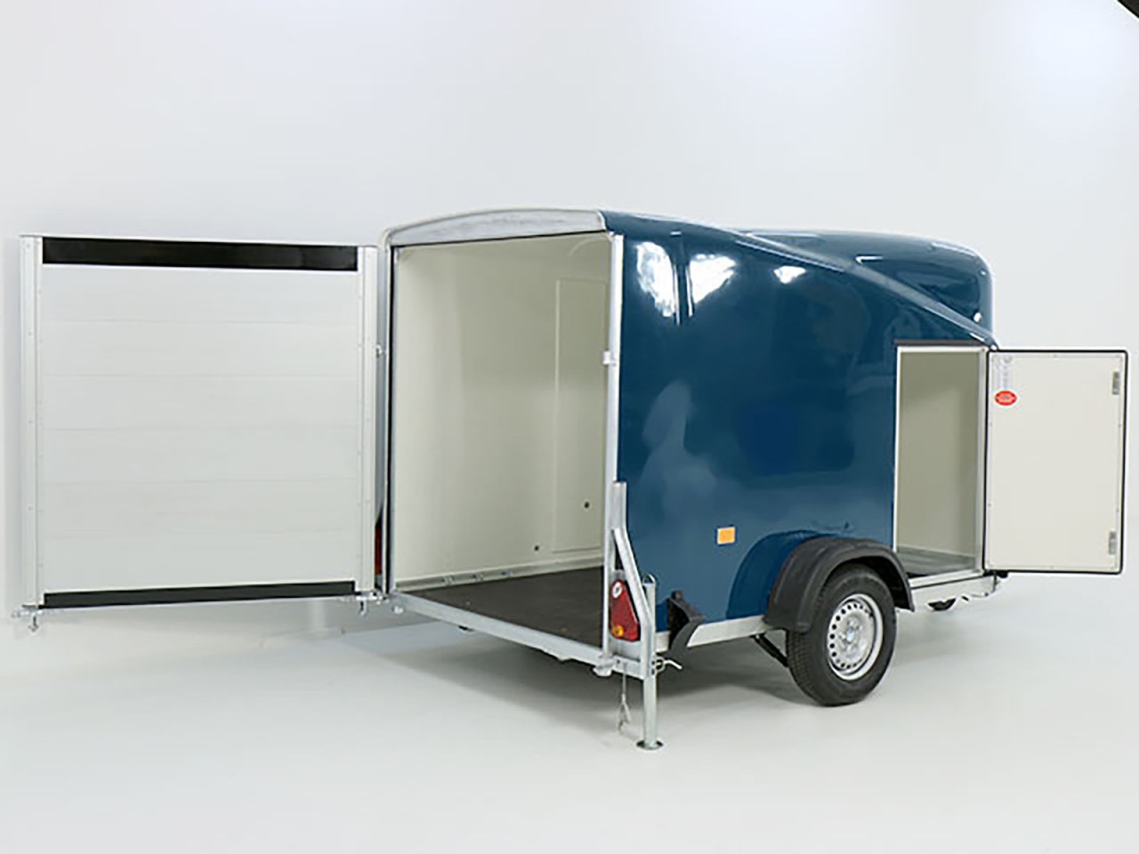 2601_02gl4BSQ3r1DEZK_1280x1280-1.jpg Debon Kofferanhänger Cargo 1300 Vollpoly 150x290cm H:160cm|Tür|blau-Neu – Image 1