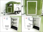 Cheval Liberte Pferdeanhänger GOLD 3|Pullman 2|Sattelkammer|olivgrün-Neu – Image 10
