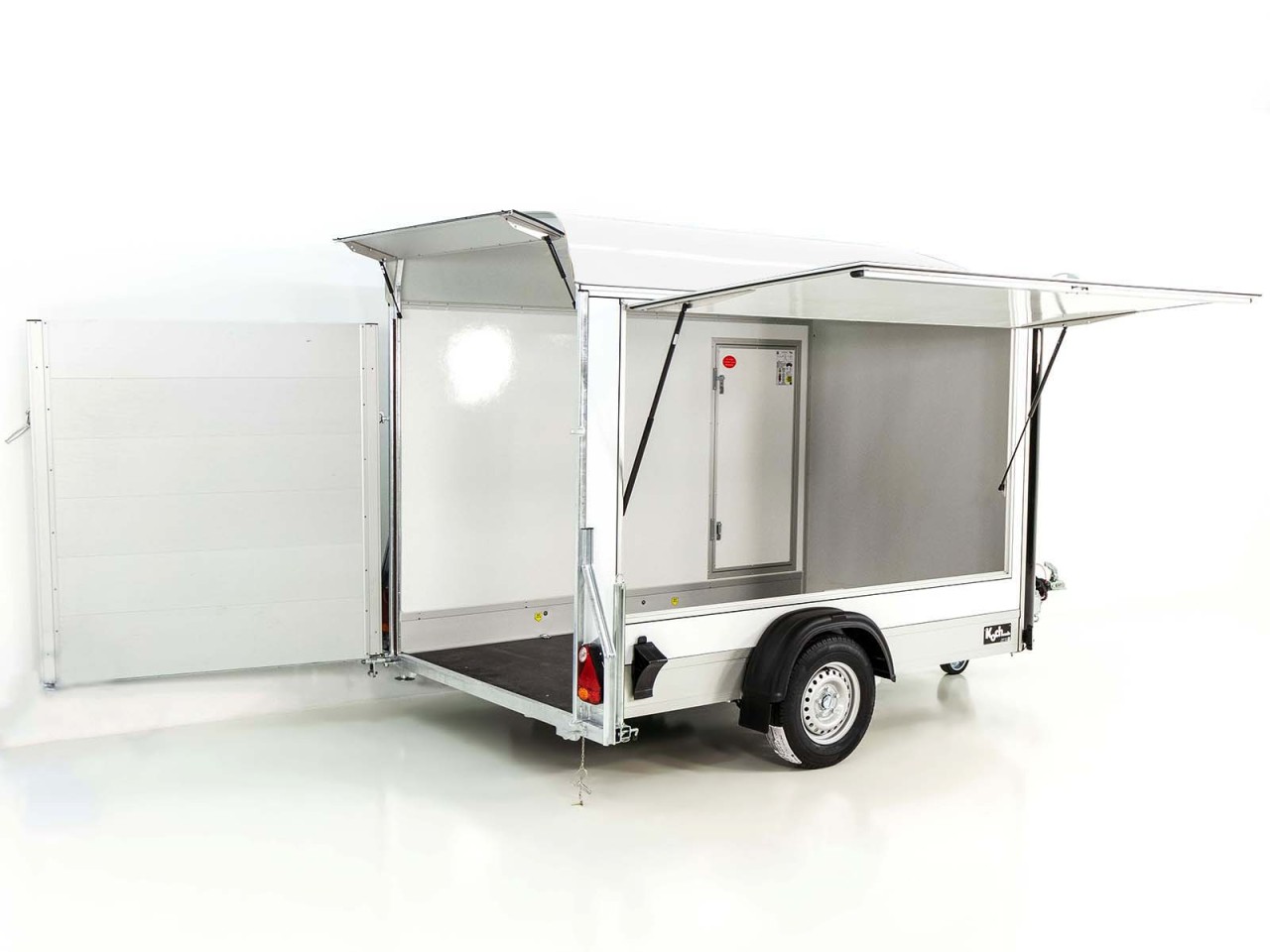 2621_02_1280x1280-1.jpg Debon Kofferanhänger C300 Sandwich 148x295cm H:190cm 1,3t|Alu|Polybug|Tür|Klappe|weiß-Neu – Image 1