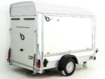 Debon Kofferanhänger C300 Sandwich 148x295cm H:190cm 1,3t|Alu|Polybug|Tür|Klappe|weiß-Neu – Image 5