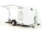 Debon Kofferanhänger C300 Sandwich 148x295cm H:190cm 1,3t|Alu|Polybug|Tür|Klappe|weiß-Neu – Image 7