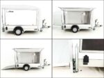 Debon Kofferanhänger C300 Sandwich 148x295cm H:190cm 1,3t|Alu|Polybug|Tür|Klappe|weiß-Neu – Image 8
