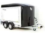 Debon Kofferanhänger C500 Sandwich 164x300cm H:200cm 2,0t|Alu|Polybug|Tür|schwarz-Neu – Image 3