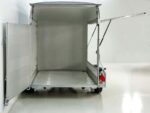 Debon Kofferanhänger C500 Sandwich 164x300cm H:200cm 2,0t|Alu|Polybug|Tür|schwarz-Neu – Image 6