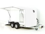Debon Kofferanhänger C500 Sandwich 164x300cm H:200cm 2,0t|Alu|Polybug|Tür|weiß-Neu – Image 7