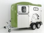 Cheval Liberte Pferdeanhänger Touring Country|Sattelkammer|Frontausstieg|olivgrün-Neu – Image 4