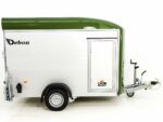 Debon Kofferanhänger C400 164x315cm H:200cm 1,3t|Alu, Polybug|Tür|olivgrün-Neu – Image 6